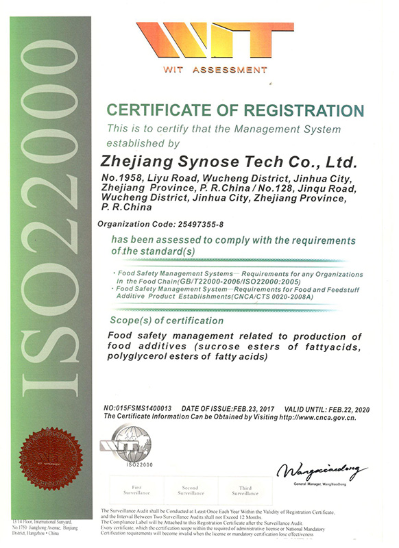ISO22000 version anglaise